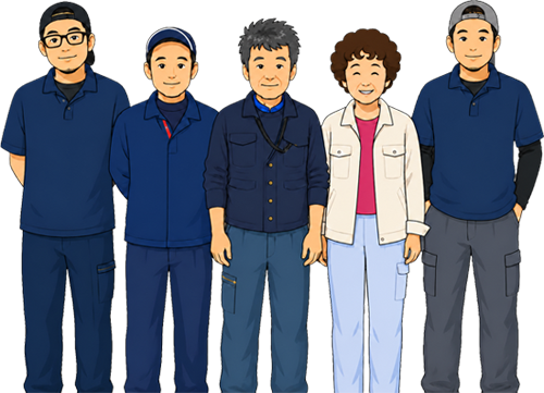 スタッフイラスト