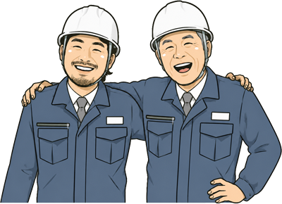 スタッフのイラスト
